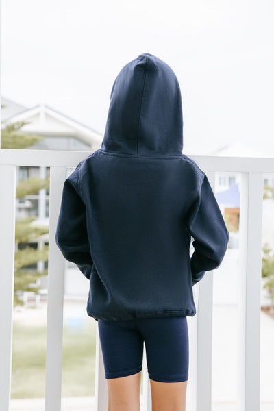 Kids Personalised Hoodie - Navy