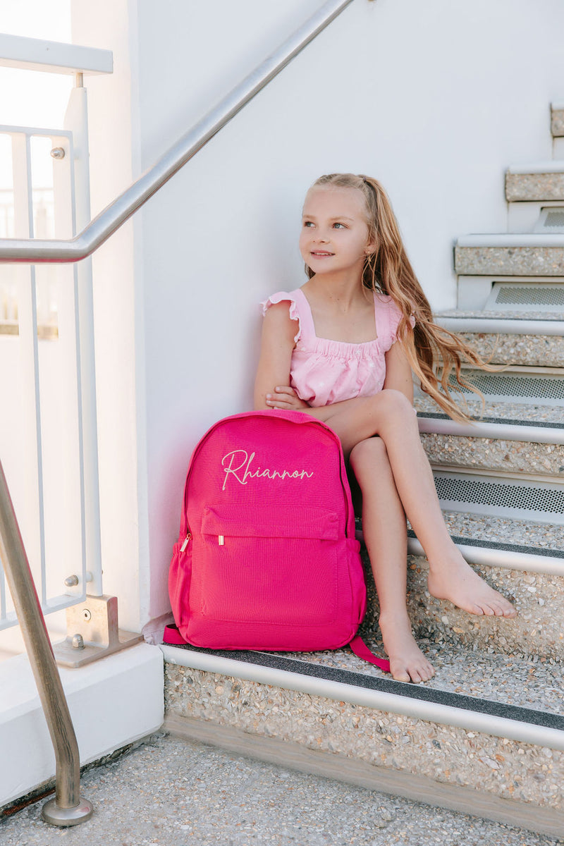 Raspberry Personalised Backpack