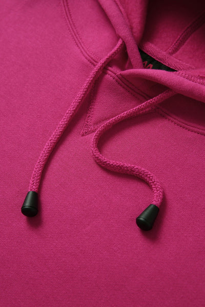 Ladies Personalised Hoodie - Raspberry